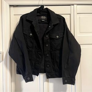 BDG Oversized Black Denim Jacket